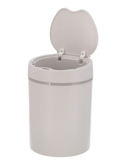 ダストボックス 円型 人感センサー付き 容量12L ゴミ箱 自動開閉 電池式 お手入れ簡単 コンパクト キッチン収納 リビング ダイニング(代引不可)