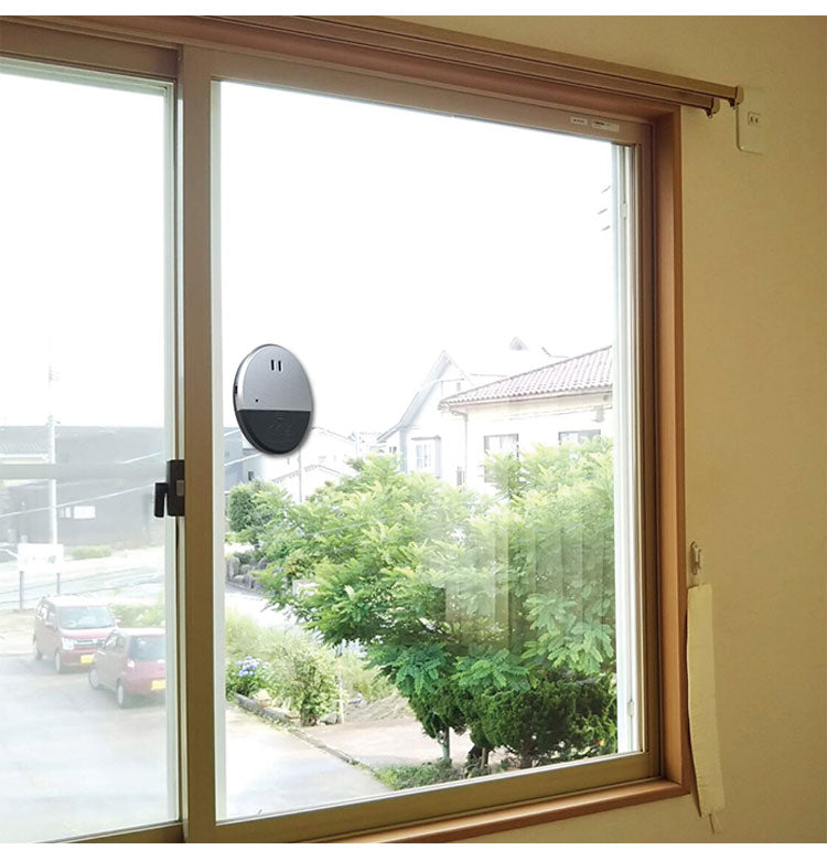 防犯アラーム 大音量 2個組 窓ガラス ドア 貼るだけ 簡単設置 防犯ブザー 振動 衝撃検知 電池式 防犯対策 泥棒対策 強盗 空き巣(代引不可)