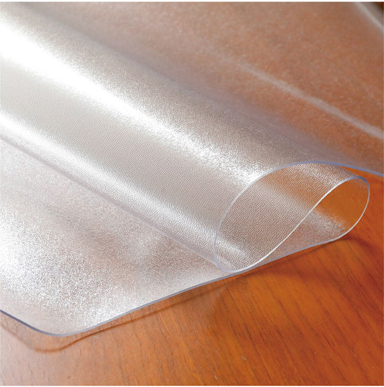 薄型キッチンマット 45×240cm 透明 フリーカット 滑りにくい お手入れ簡単 フロアシート キッチンマット キッチン リビング ダイニング(代引不可)