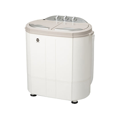 二槽式洗濯機 軽量 コンパクト 洗濯機 2槽式 洗い分け ペット用 部活用 ダイヤル式 耐久性 ステンレス製 洗濯 脱水 ウォッシュマン(代引不可)