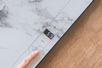 クッキングヒーター 保温プレート 37×35cm プラ容器 アルミ鍋対応 タイマー付き 自動オフ機能 お手入れ簡単 タッチパネル ガラス製パネル IHヒーター 温め 保温 カルドクック(代引不可)