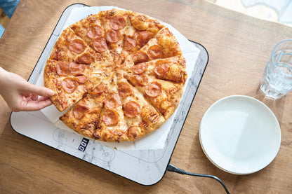 クッキングヒーター 保温プレート 37×35cm プラ容器 アルミ鍋対応 タイマー付き 自動オフ機能 お手入れ簡単 タッチパネル ガラス製パネル IHヒーター 温め 保温 カルドクック(代引不可)