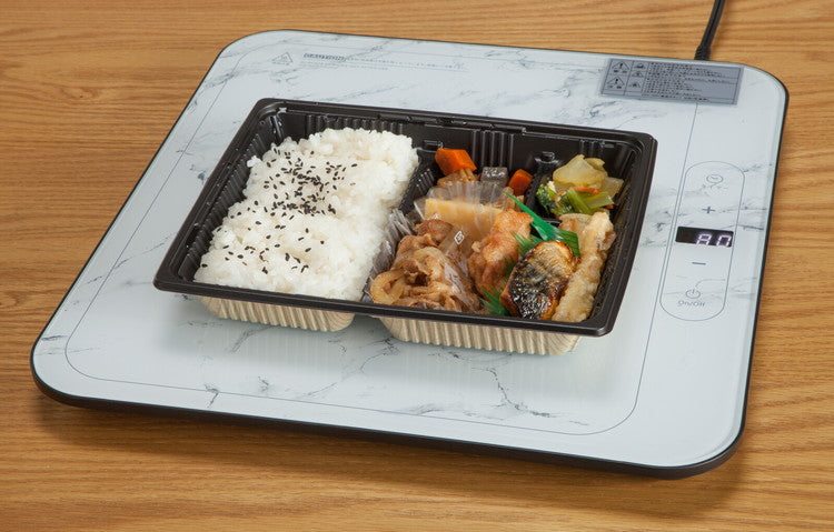 クッキングヒーター 保温プレート 37×35cm プラ容器 アルミ鍋対応 タイマー付き 自動オフ機能 お手入れ簡単 タッチパネル ガラス製パネル IHヒーター 温め 保温 カルドクック(代引不可)