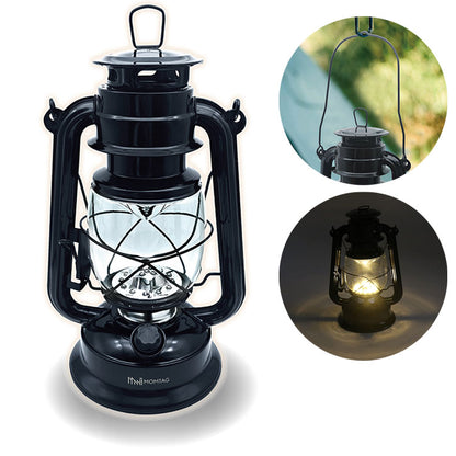 ランタン風LEDライト 乾電池式 ハンドル付き 明るさ無段階調整 ライト 電灯 キャンプ アウトドア レジャー 防災 停電時 災害時 非常用(代引不可)