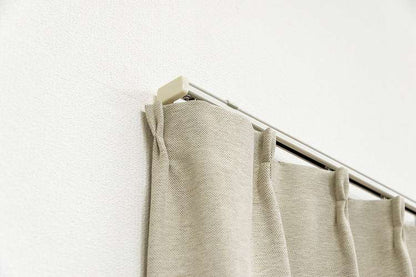 角型 カーテンレール 伸縮タイプ サイドユニット付き 2.1~4.0m シングル シンプル おしゃれ 北欧 簡単取り付け 静音レール 静か 新生活 一人暮らし(代引不可)