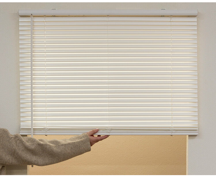 フレキシブラインド25 165×98cm ブラインド カーテンレール 取付可能 賃貸 コードレス 腰高窓 小窓 お手頃 横型ブラインド シェード 日よけ ブラインドカーテン(代引不可)