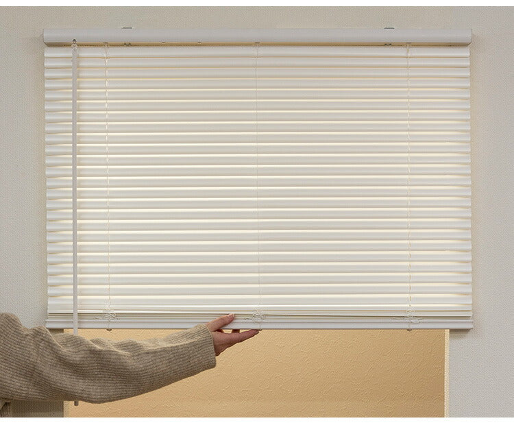 フレキシブラインド25 175×98cm ブラインド カーテンレール 取付可能 賃貸 コードレス 腰高窓 小窓 お手頃 横型ブラインド シェード 日よけ ブラインドカーテン(代引不可)