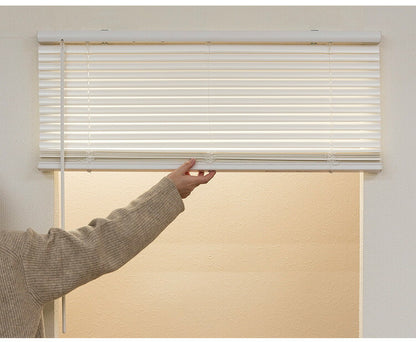 フレキシブラインド25 175×98cm ブラインド カーテンレール 取付可能 賃貸 コードレス 腰高窓 小窓 お手頃 横型ブラインド シェード 日よけ ブラインドカーテン(代引不可)