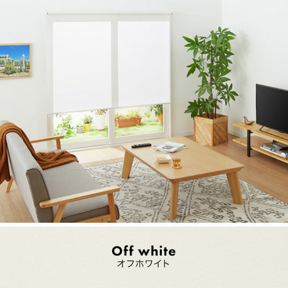 取り付け時工具不要 突っ張り ロールスクリーン 35~60cm以内 60×135cm 採光 つっぱり ロールカーテン 間仕切り ブラインド カーテン おしゃれ つっぱり式ロールスクリーン 無地 部屋 仕切り(代引不可)