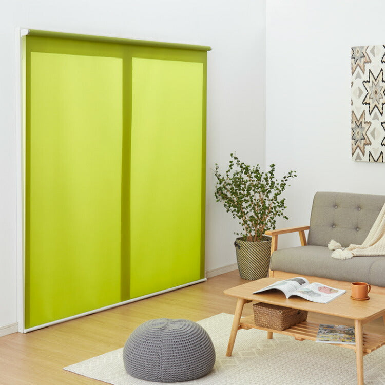 取り付け時工具不要 突っ張り ロールスクリーン 60~90cm以内 90×180cm 採光 つっぱり ロールカーテン 間仕切り ブラインド カーテン おしゃれ つっぱり式ロールスクリーン 無地 部屋 仕切り(代引不可)