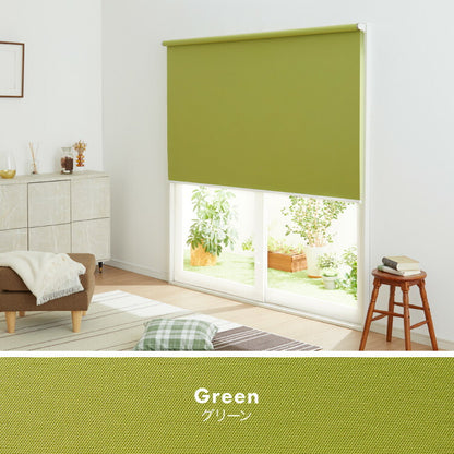 取り付け時工具不要 突っ張り ロールスクリーン 35~60cm以内 60×135cm 遮光 遮光1級 つっぱり ロールカーテン 間仕切り ブラインド カーテン おしゃれ つっぱり式ロールスクリーン 無地 部屋 仕切り(代引不可)