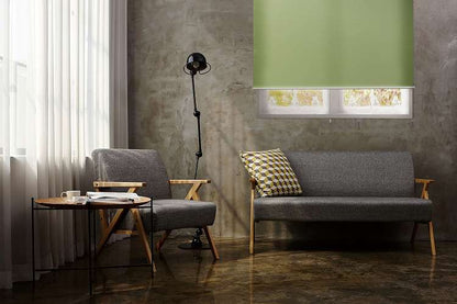 ロールスクリーン スリムタイプ 標準タイプ 幅90cm×高さ180cm 日本製 シンプル おしゃれ 北欧 新生活 ロールカーテン 間仕切り 一人暮らし 国産(代引不可)