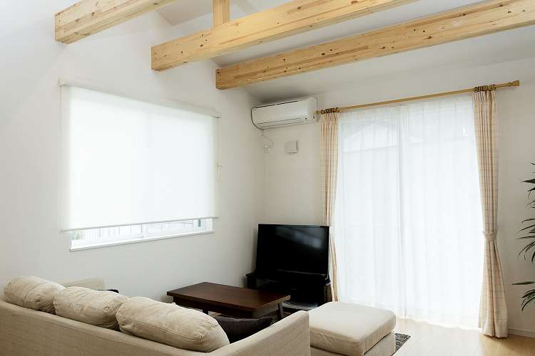 ロールスクリーン カバー付き 防炎 無地 幅90cm×高さ220cm シンプル おしゃれ 北欧 オフィス マンション 法人 間仕切り ロールカーテン(代引不可)