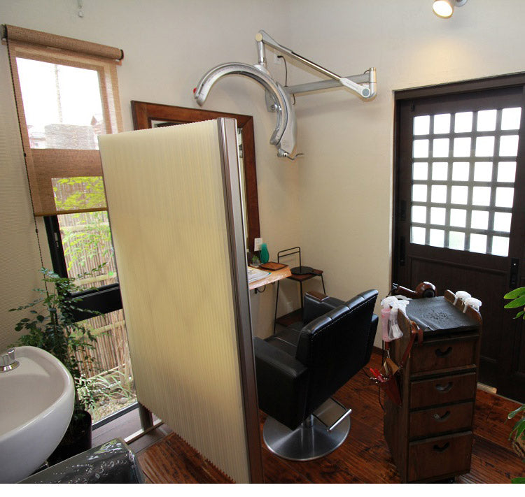 パーテーション プリティア 90×160cm 間仕切り 防炎生地 折りたたみ アルミ製 軽量 伸縮 スクリーン 目隠し 壁 リビング(代引不可)