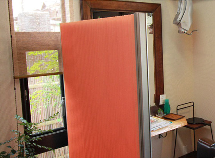 パーテーション プリティア 135×120cm 間仕切り 防炎生地 折りたたみ アルミ製 軽量 伸縮 スクリーン 目隠し 壁 リビング(代引不可)