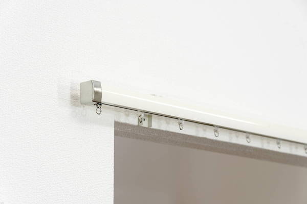 カーテンレール 機能レール 2m シングル おしゃれ 光漏れ防止 静穏(代引不可)