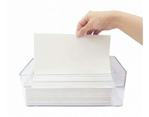 オーエ キッチンペーパーホルダー クリア 25.5×12×8.5cm