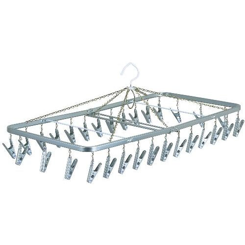 ニシダ 角型ハンガー ダイマ ダイマピンチ30個付 シルバー MJ-30 208374