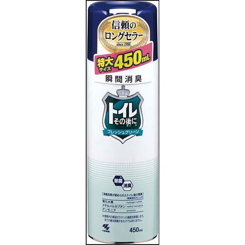 小林製薬 トイレその後に特大450mlフレッシュグリー