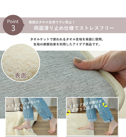 ウレタン20mm 極厚 下敷き用ラグ 120×170cm ラグ 下敷き ラグマット カーペット クッション ウレタン 滑り止め 防音 すべり止め 厚手 ふかふか ホットカーペット対応 床暖房対応 こたつ敷(代引不可)