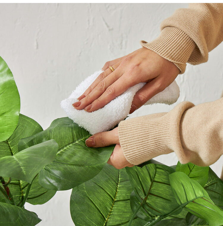 フェイクグリーン ウンベラータツリー 約100cm 抗菌 消臭 観葉植物 フェイク 光触媒 人工観葉植物 インテリア おしゃれ 鉢 植木 葉 枝 木 室内 玄関 リビング オフィス(代引不可)