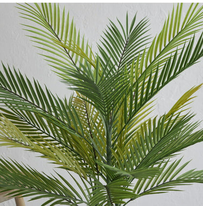 フェイクグリーン アレカヤシ 約110cm 抗菌 消臭 観葉植物 フェイク 光触媒 人工観葉植物 インテリア おしゃれ 鉢 植木 葉 枝 木 室内 玄関 リビング オフィス 爽やか(代引不可)