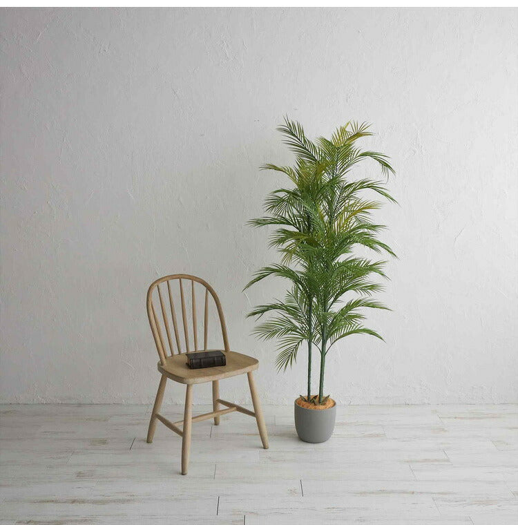 フェイクグリーン アレカヤシ 約170cm 抗菌 消臭 観葉植物 フェイク 光触媒 人工観葉植物 インテリア おしゃれ 鉢 植木 葉 枝 木 室内 玄関 リビング オフィス 爽やか(代引不可)