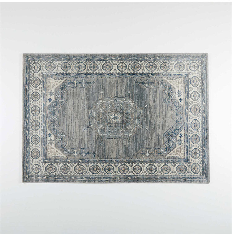 ラグ 190×190cm ウィルトン織り 約45万ノット エジプト製 オリエンタル柄 おしゃれ ラグ ラグマット カーペット(代引不可)