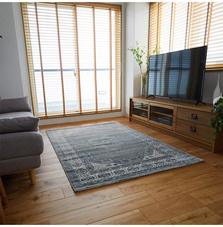 ラグ 190×240cm ウィルトン織り 約45万ノット エジプト製 オリエンタル柄 おしゃれ ラグ ラグマット カーペット(代引不可)