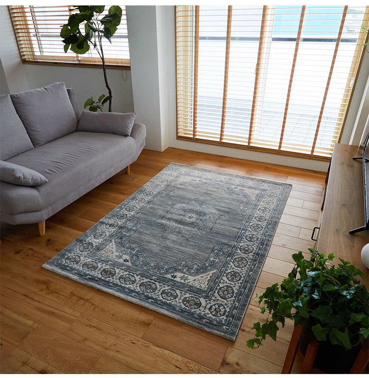 ラグ 240×340cm ウィルトン織り 約45万ノット エジプト製 オリエンタル柄 おしゃれ ラグ ラグマット カーペット(代引不可)