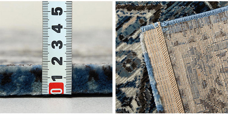 ラグ 190×240cm ウィルトン織り 約60万ノット エジプト製 オリエンタル柄 幾何学模様 おしゃれ ラグ ラグマット カーペット(代引不可)