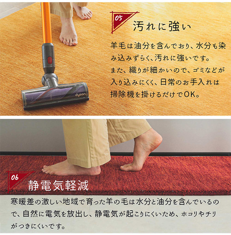 ギャベ ギャッベ ラグマット 140cm 円形 インド製 手織りギャッベ ウール100% 防炎ラベル付き おしゃれ ラグ ラグマット カーペット(代引不可)