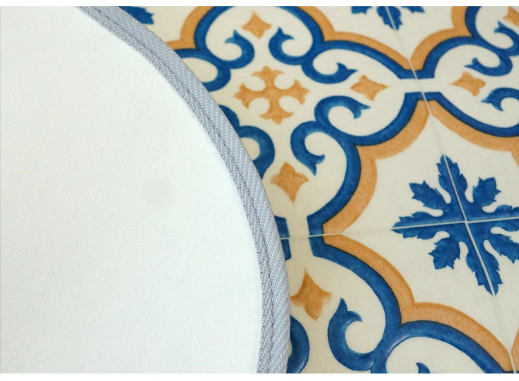 日本製 クッションフロアラグ 182cm×182cm ラグ ダイニングラグ クッションマット カーペット リビング 食卓 滑り止め 傷防止 洗濯可能 撥水 防カビ(代引不可)