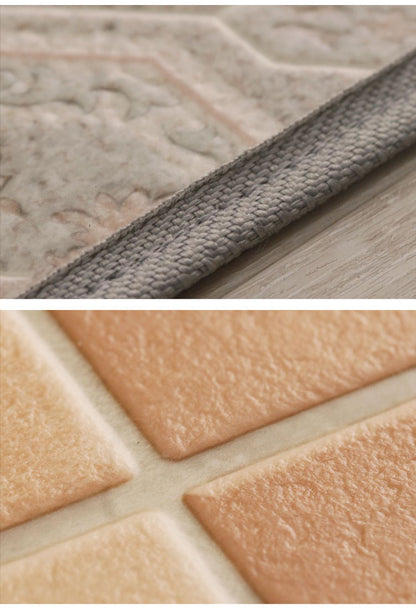 日本製 クッションフロアラグ 182cm×230cm ラグ ダイニングラグ クッションマット カーペット リビング 食卓 滑り止め 傷防止 洗濯可能 撥水 防カビ(代引不可)