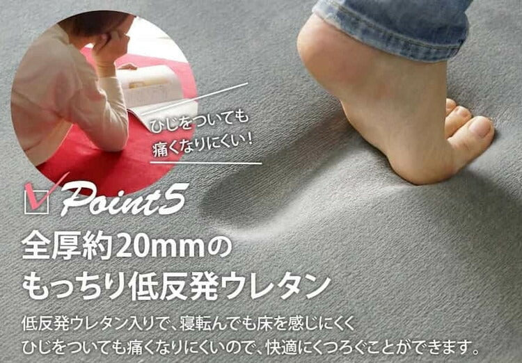 ラグ ラグマット はっ水 ふわとろラグ 低反発 厚手 洗える ホリデープラス 130×190cm 1.5畳 無地 撥水 耐熱 床暖房 ホットカーペット 対応 こたつ敷き クッション(代引不可)