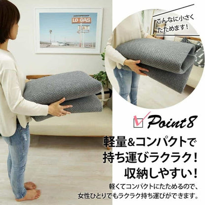 ラグ ラグマット はっ水 ふわとろラグ 低反発 厚手 洗える ホリデープラス 直径190cm 円形 丸 2畳 無地 撥水 耐熱 床暖房 ホットカーペット 対応 こたつ敷き クッション(代引不可)