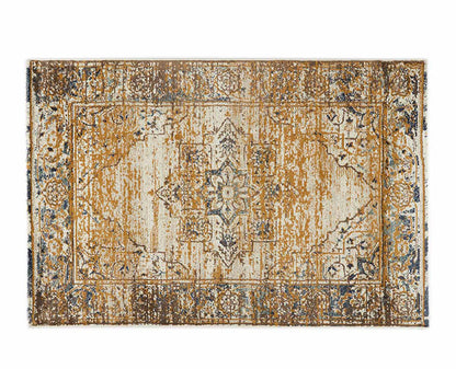 ラグ 190×240cm ウィルトン織り 約12万6千ノット エジプト製 オリエンタル柄 メダリオン柄 おしゃれ ラグ ラグマット カーペット(代引不可)