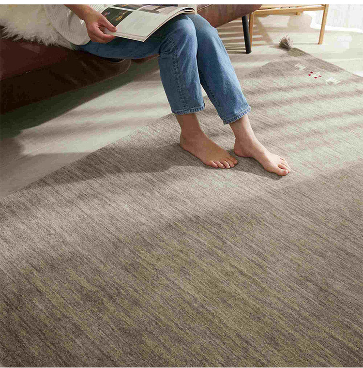 ギャベ ギャッベ ラグマット パステルカラー 120×180cm インド製 手織りギャッベ ウール100% 防炎ラベル付き 可愛い かわいい おしゃれ ラグ ラグマット カーペット(代引不可)