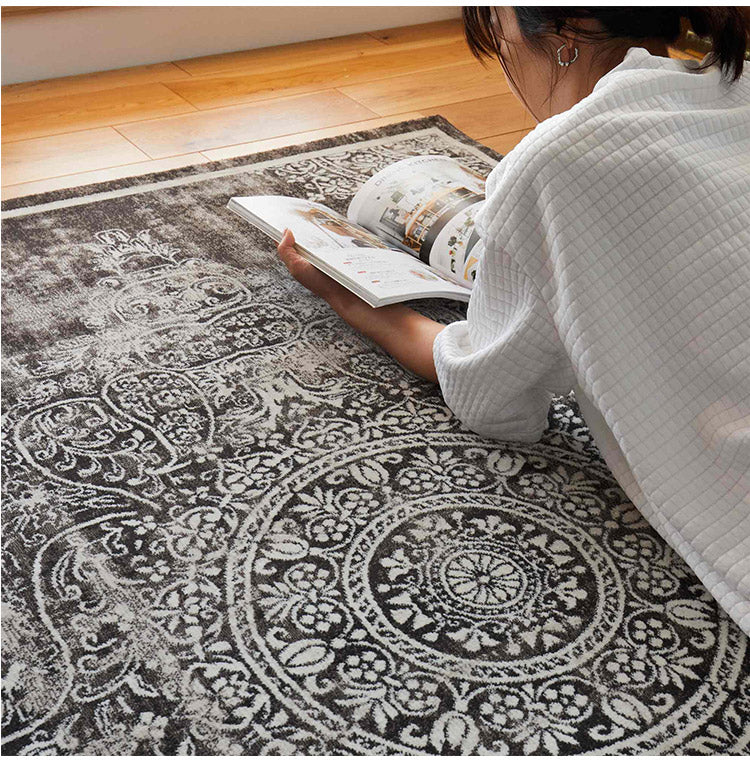 ラグ 240×340cm ウィルトン織り 約60万ノット エジプト製 オリエンタル柄 おしゃれ ラグ ラグマット カーペット(代引不可)