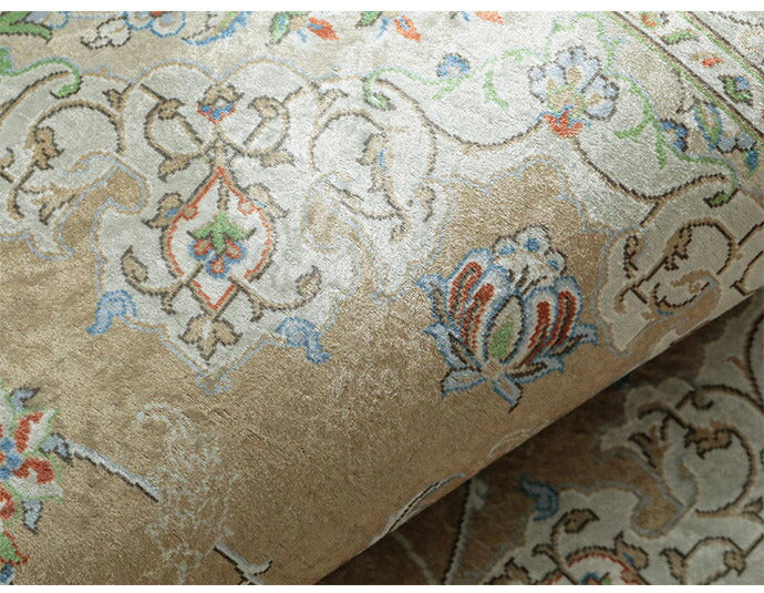 ラグ ラグマット ラグカーペット 絨毯 ペルシャ風プリント 130x190cm 耐熱 床暖房 ホットカーペット 対応(代引不可)