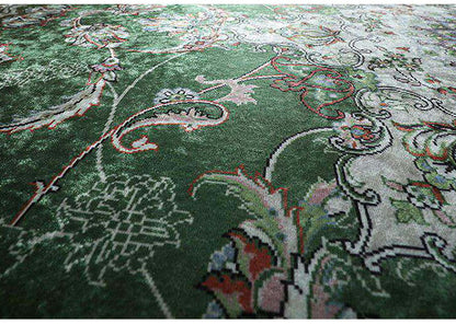 ラグ ラグマット ラグカーペット 絨毯 ペルシャ風プリント 130x190cm 耐熱 床暖房 ホットカーペット 対応(代引不可)