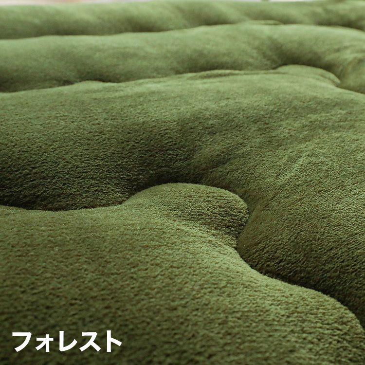 あったか極厚6層ラグ 190×240cm 全厚40mm 滑り止め こたつ敷き 蓄熱 保温 撥水 はっ水 防音 ホットカーペット対応 冬用(代引不可)