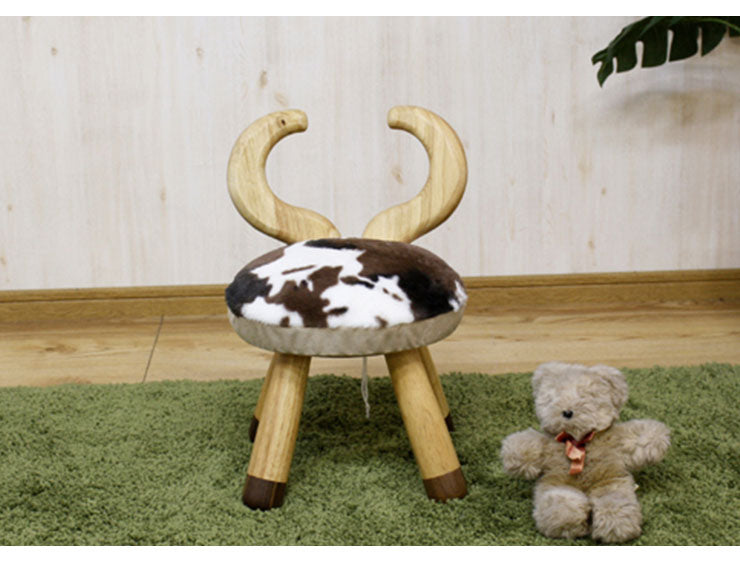 アニマルチェアー 幅28cm キリン ねずみ バンビ トナカイ うさぎ ひつじ うし かわいい おしゃれ 癒し 子供 プレゼント 誕生日(代引不可)