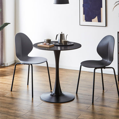 セラミック カフェテーブル 丸 円形 直径70 セラミックテーブル ラウンド コーヒーテーブル サイドテーブル モノトーン モダン おしゃれ 白 黒 大理石調 マーブル調(代引不可)