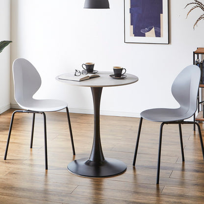 セラミック カフェテーブル 丸 円形 直径70 セラミックテーブル ラウンド コーヒーテーブル サイドテーブル モノトーン モダン おしゃれ 白 黒 大理石調 マーブル調(代引不可)