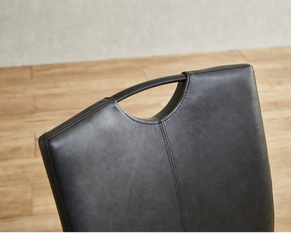 ダイニングチェア 2脚セット デザインチェア カンティレバーチェア PUレザー スチール脚 椅子 イス チェア チェアー 北欧 モノトーン シンプル おしゃれ(代引不可)