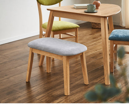 三角 ダイニング4点セット テーブル+イス2脚+ベンチ 天然オーク突板 三角形 ダイニングテーブル 三角テーブル ダイニングチェア ダイニングベンチ ダイニングセット 北欧 おしゃれ(代引不可)