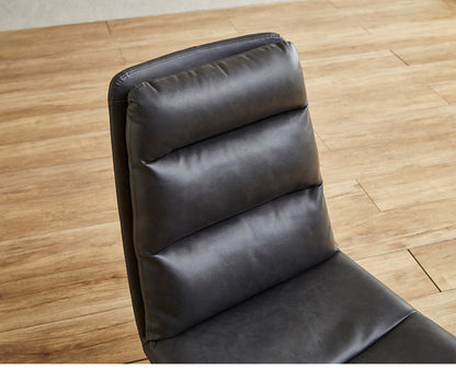 回転式ダイニングチェア 2脚セット PUレザー スチール脚 回転チェア 回転式チェア ダイニングチェア 椅子 イス チェア チェアー 北欧 モノトーン シンプル おしゃれ(代引不可)