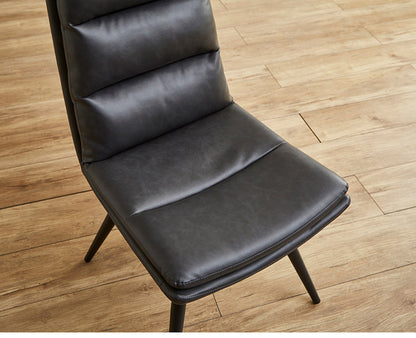 回転式ダイニングチェア 2脚セット PUレザー スチール脚 回転チェア 回転式チェア ダイニングチェア 椅子 イス チェア チェアー 北欧 モノトーン シンプル おしゃれ(代引不可)