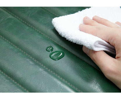 デスクチェア オフィスチェア レトロモダン ガス圧チェア 本革風PUレザー 肉厚ウレタン 肘付き キルティング GAZE ゲイズ 昇降チェア 椅子 イス 在宅勤務 リモートワーク(代引不可)